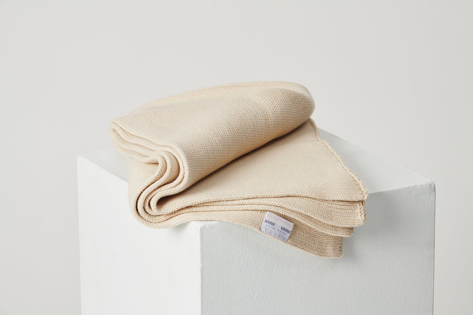 🌿 Certified Organic Cotton Kids Weighted Blanket 2.2kg Cream Beige