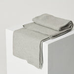🌫️ Cotton Classic Knitted Baby Blanket Grey