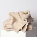 🌿 Certified Organic Cotton Kids Weighted Blanket 2.2kg Cream Beige
