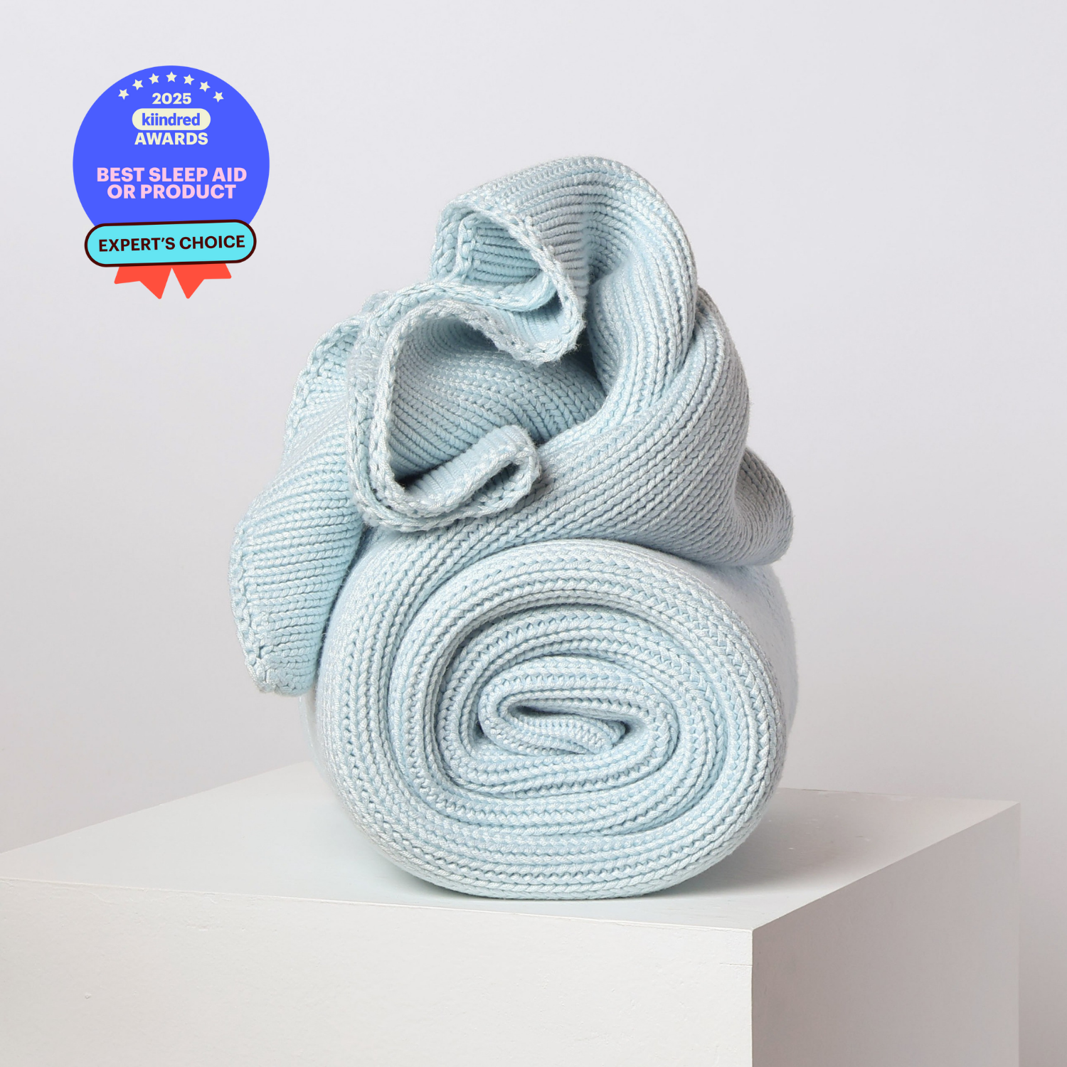 🧊 Kids Bamboo Weighted Blanket 1.5kg Glacier Blue